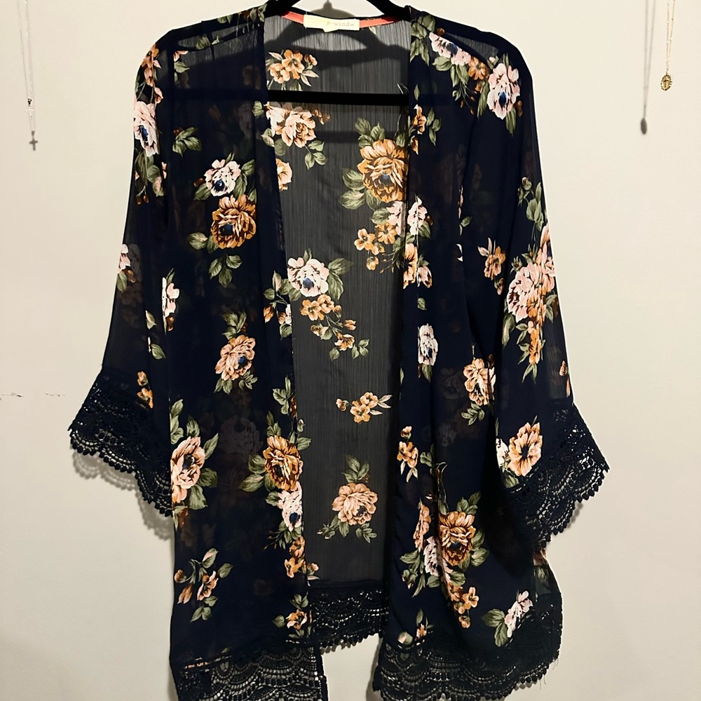 Floral Kimono